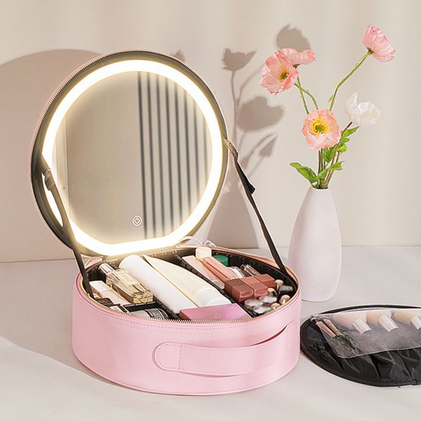face care devices makeup organizer bag lighted cosmetic case with mirror led portable large capacity storage box 230823
face care devices makeup organizer bag lighted cosmetic case with mirror led portable large capacity storage box 230823