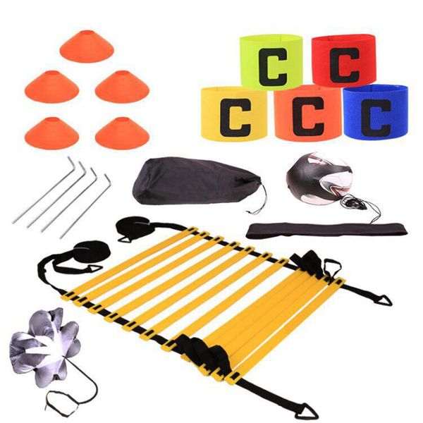 other sporting goods football training aid set football agility training ladder band sign discs resistance parachute set ball sport training
other sporting goods football training aid set football agility training ladder band sign discs resistance parachute set ball sport training
