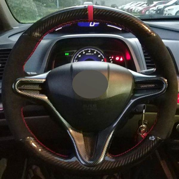 black carbon fiber suede diy car steering wheel cover for honda civic civic 8 2006-2009 old civic 2004-2011 3-spoke266x
black carbon fiber suede diy car steering wheel cover for honda civic civic 8 2006-2009 old civic 2004-2011 3-spoke266x