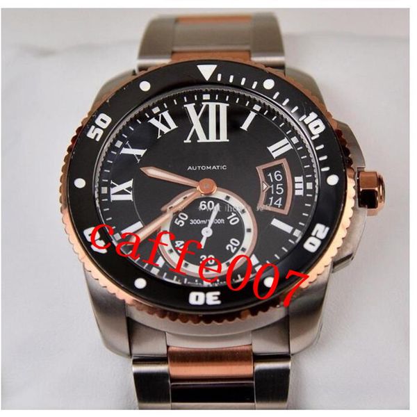 21 22 the most fashionable watch calibre de diver automatic mechanical movement mens 18k rose gold m7100054 42mm men's wristw314a, Slivery;brown
21 22 the most fashionable watch calibre de diver automatic mechanical movement mens 18k rose gold m7100054 42mm men's wristw314a, Slivery;brown