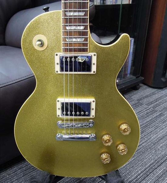 paul type model number std sparkle gold electric guitar as same of the pictures
paul type model number std sparkle gold electric guitar as same of the pictures