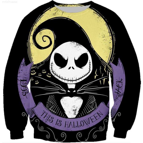 2023new halloween 3d skull men's sweater hip hop tide personalized hooded sweater fashion pullover for men, Black
2023new halloween 3d skull men's sweater hip hop tide personalized hooded sweater fashion pullover for men, Black