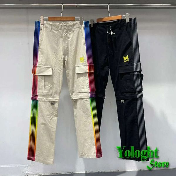 men's pants black khaki tooling style needles awge trousers removable color webbing men women quality drawstring loose casual
men's pants black khaki tooling style needles awge trousers removable color webbing men women quality drawstring loose casual