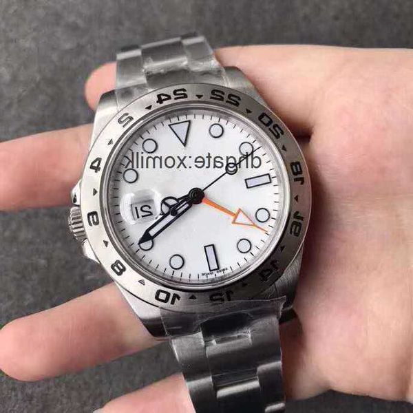 uxury men's watch 40mm white dial explorer ii ref.216570gmt format 316l stainless steel automatic mechanical watches sport wristwatch y, Slivery;golden
uxury men's watch 40mm white dial explorer ii ref.216570gmt format 316l stainless steel automatic mechanical watches sport wristwatch y, Slivery;golden