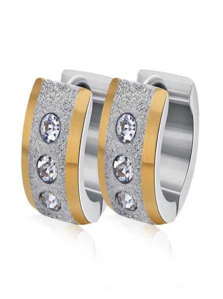 diamond earrings stainless steel small circle scrub earrings paved shiny zircon punk rock hoop earrings for women or men1553208, Silver
diamond earrings stainless steel small circle scrub earrings paved shiny zircon punk rock hoop earrings for women or men1553208, Silver