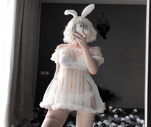 women039s sleepwear kawaii lace babydoll lingerie pajamas set for women nightdress tulle temptation see through dress erot3233043, Black;red
women039s sleepwear kawaii lace babydoll lingerie pajamas set for women nightdress tulle temptation see through dress erot3233043, Black;red