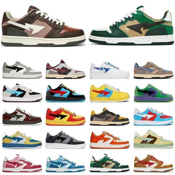 designer casual shoes platform sneakers sk8 sta patent leather green black white plate-forme for men women trainer jogging
designer casual shoes platform sneakers sk8 sta patent leather green black white plate-forme for men women trainer jogging
