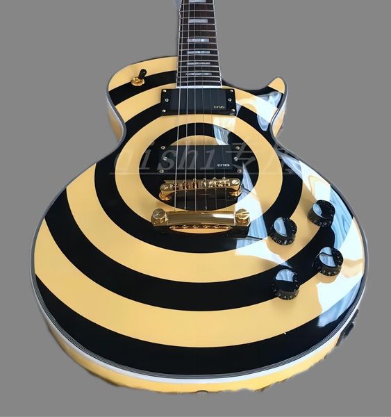 zakk wylde bullseye cream & black electric guitar emg 8185 pickups gold truss rod cover white mop block fingerboard inlay
zakk wylde bullseye cream & black electric guitar emg 8185 pickups gold truss rod cover white mop block fingerboard inlay