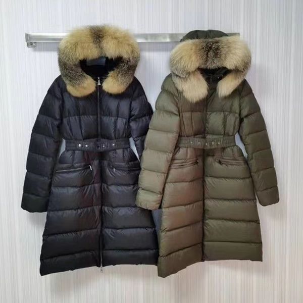 desginer fashion womens down parkas warm hooded zipper full up outwear coats classic lady fur long style top, Black
desginer fashion womens down parkas warm hooded zipper full up outwear coats classic lady fur long style top, Black
