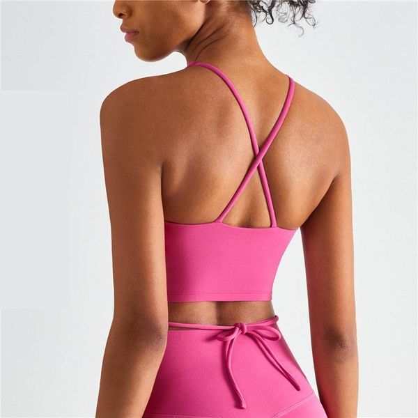 set tight fitness bra tight women female solid color gym sports yoga vest back cross straps with chest pad workout clothes
set tight fitness bra tight women female solid color gym sports yoga vest back cross straps with chest pad workout clothes