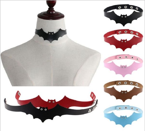 new fashion harajuku handmade pu leather bat harness necklace rock collar punk goth choker necklace torques chocker gift3707859, Golden;silver
new fashion harajuku handmade pu leather bat harness necklace rock collar punk goth choker necklace torques chocker gift3707859, Golden;silver
