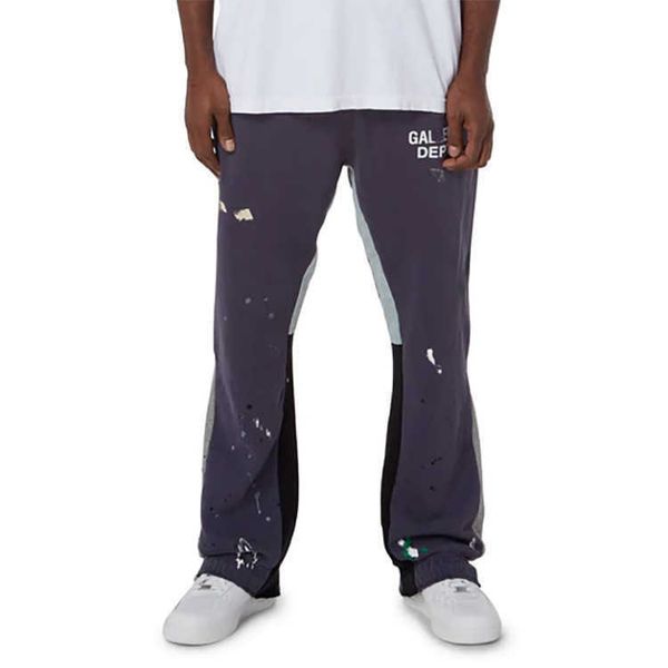 mens sweatpants dept designer cotton sports pants letter jeans hand painted ink splashing stitched and women high street drawstring guard, Black
mens sweatpants dept designer cotton sports pants letter jeans hand painted ink splashing stitched and women high street drawstring guard, Black