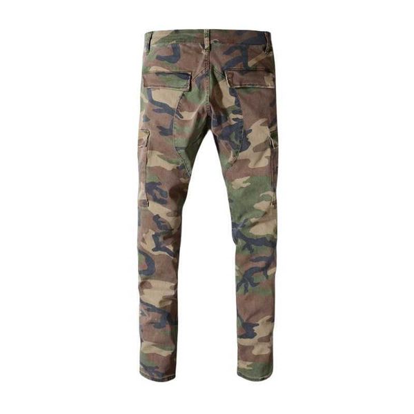 jeans men's italian style men jeans army green camouflage patchwork casual pants slim fit brand streetwear stretch biker, Blue
jeans men's italian style men jeans army green camouflage patchwork casual pants slim fit brand streetwear stretch biker, Blue