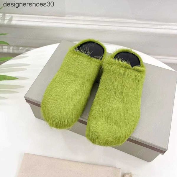 marn luxury horsehair slippers men's women's trendy fur clogs sandals marni marn designers fashion leather flat heel outdoor fussb, White
marn luxury horsehair slippers men's women's trendy fur clogs sandals marni marn designers fashion leather flat heel outdoor fussb, White