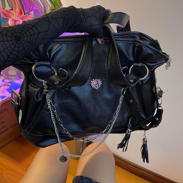 evening bags mbti y2k goth womens tote bag aesthetic chain large capacity shopper shoulder bag original designer brand fashion female handba
evening bags mbti y2k goth womens tote bag aesthetic chain large capacity shopper shoulder bag original designer brand fashion female handba