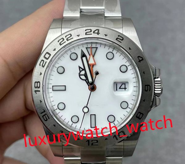 men watch white dial 216570 904l steel automatic 3187 movement 42mm gmt wristwatch waterproof sapphire watches men's wristwatches, Slivery;brown
men watch white dial 216570 904l steel automatic 3187 movement 42mm gmt wristwatch waterproof sapphire watches men's wristwatches, Slivery;brown