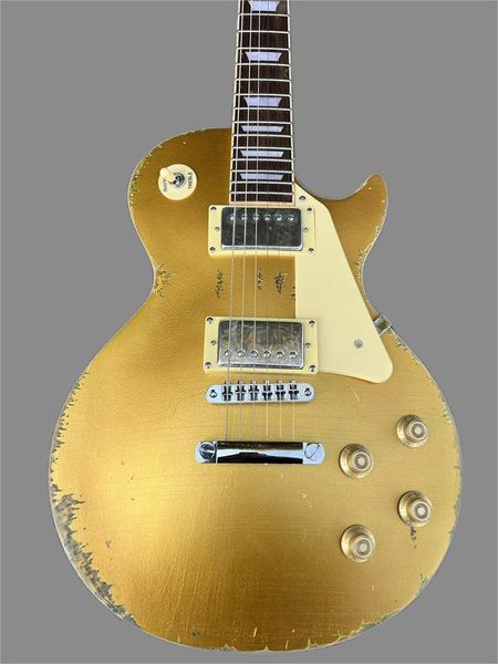 heavy heritage standard electric guitar mahogany aging body hardware gold color nitrocelludie spot quick delivery258
heavy heritage standard electric guitar mahogany aging body hardware gold color nitrocelludie spot quick delivery258
