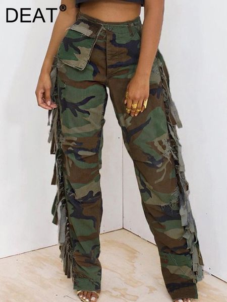 women's jeans deat fashion women's pants minority patchwork pockets tassels panelled camouflage long straight trousers autumn 19j2, Blue
women's jeans deat fashion women's pants minority patchwork pockets tassels panelled camouflage long straight trousers autumn 19j2, Blue