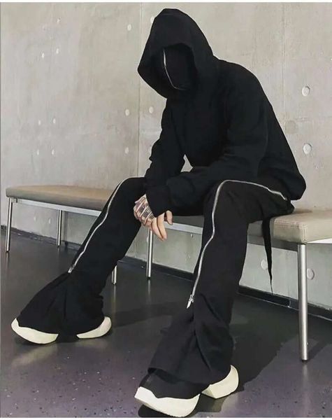 high street rick men pants large zipper loose open speaker men's denim black casual trousers owens cotton wide track pants men cargo
high street rick men pants large zipper loose open speaker men's denim black casual trousers owens cotton wide track pants men cargo