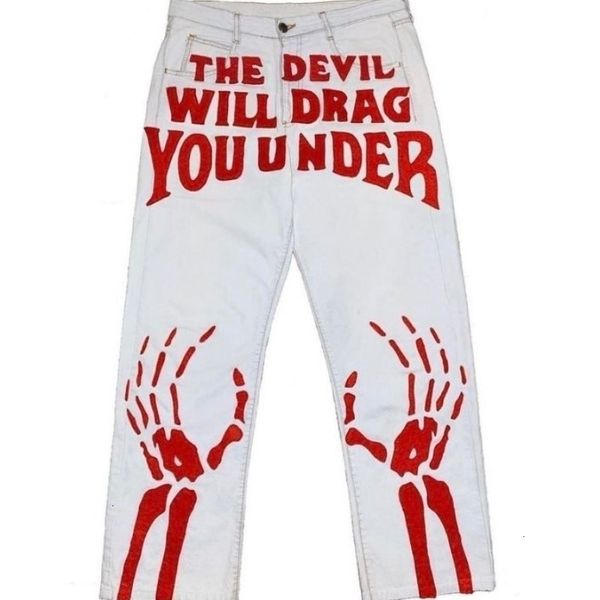 women's jeans white vintage printed skull baggy jeans women wide leg jeans letter print trash pants y2k style streetwear jean women 230, Blue
women's jeans white vintage printed skull baggy jeans women wide leg jeans letter print trash pants y2k style streetwear jean women 230, Blue