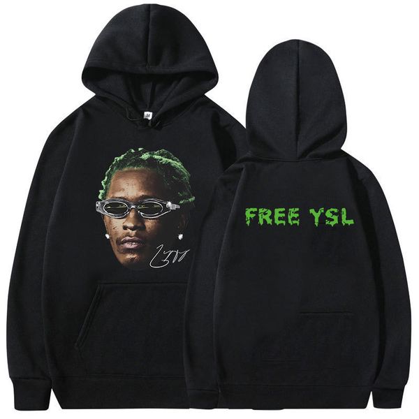 men's hoodies sweatshirts rapper young thug green rare graphic hoody hip hop rock style sweatshirt fleece oversized hoodie gothic stree, Black
men's hoodies sweatshirts rapper young thug green rare graphic hoody hip hop rock style sweatshirt fleece oversized hoodie gothic stree, Black