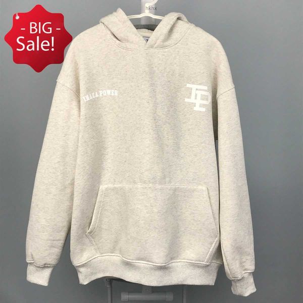 men's hoodies sweatshirts womens clothing inaka power hoodies street hoodie screen printing long sleeves casual warm oversize baggy lad, Black