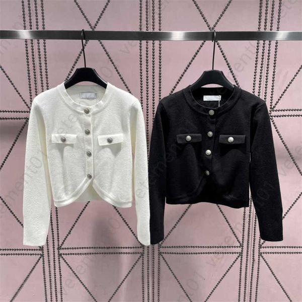 designer cardigan sweater womens short jacket early fall simple round neck contained elegant long sleeve round neck small fragrant knit swea, White;black
designer cardigan sweater womens short jacket early fall simple round neck contained elegant long sleeve round neck small fragrant knit swea, White;black