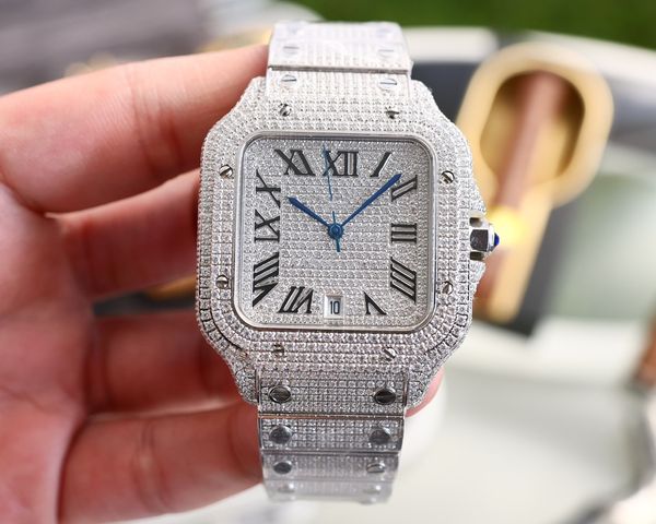high-end watches, zircon, moissanite watches, swiss movement, waterproof 50m, handmade and customizable styles.a35, Slivery;black
high-end watches, zircon, moissanite watches, swiss movement, waterproof 50m, handmade and customizable styles.a35, Slivery;black