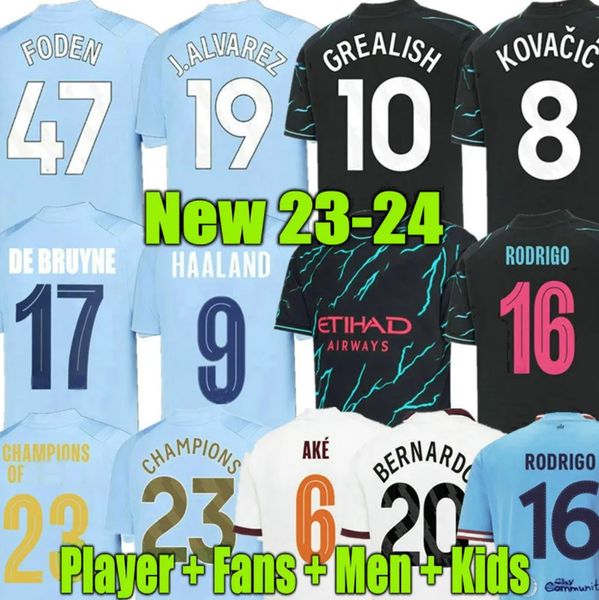 haaland 23 24 soccer jerseys de bruyne phillips mans cities grealish mahrez foden europe champion football shirts men kids sets alvarez ake, Black;yellow
haaland 23 24 soccer jerseys de bruyne phillips mans cities grealish mahrez foden europe champion football shirts men kids sets alvarez ake, Black;yellow