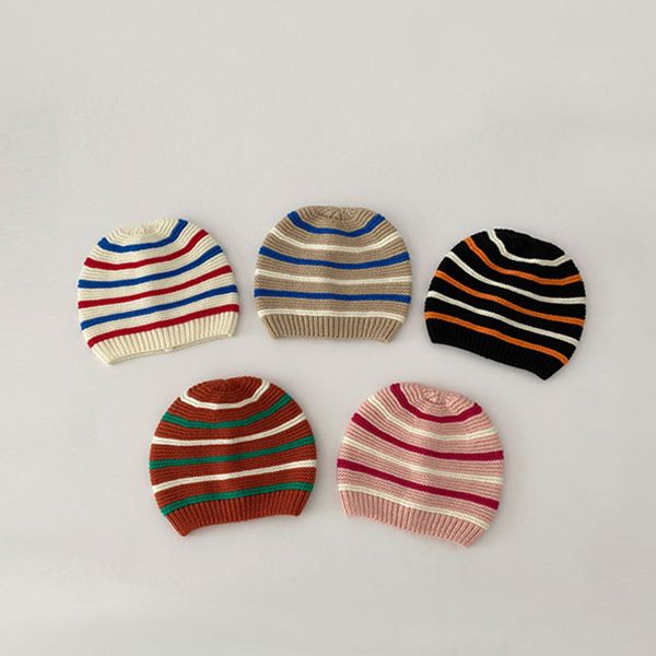 m625 new autumn winter hat for infant baby kids knitted stripe skull caps children warm beanies boys girls woolen hats fit 0-1y, Yellow
m625 new autumn winter hat for infant baby kids knitted stripe skull caps children warm beanies boys girls woolen hats fit 0-1y, Yellow