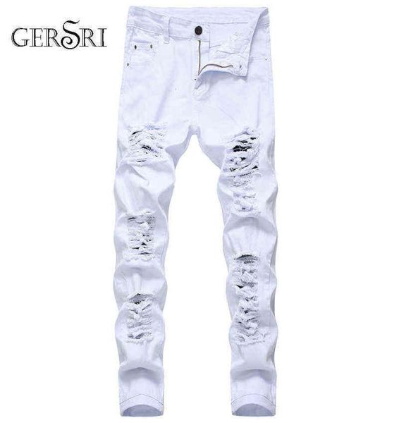 gersri straight hole destruction trousers distressed jeans men denim trousers men jeans fashion designer brand white jean male 2118240170, Blue
gersri straight hole destruction trousers distressed jeans men denim trousers men jeans fashion designer brand white jean male 2118240170, Blue