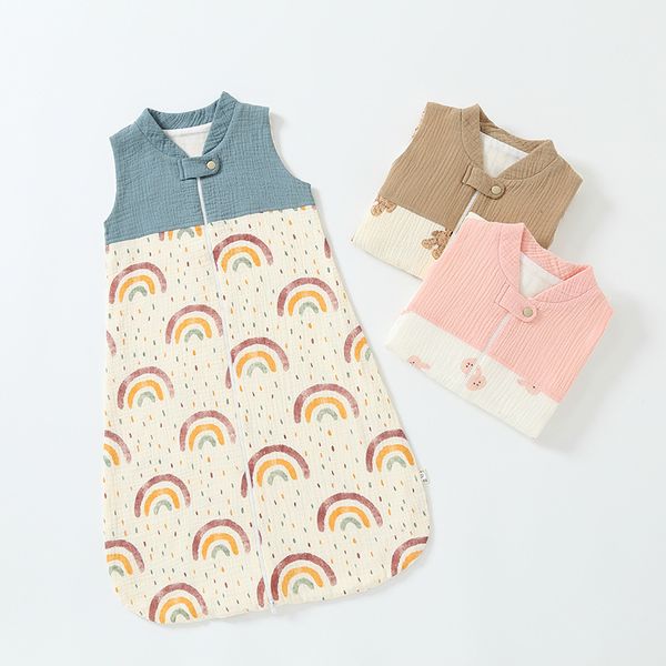 sleeping bags baby sleepping bag spliced sleeveless sleep sack wearable blanket summer thin onepiece sleepwear antikick 230824
sleeping bags baby sleepping bag spliced sleeveless sleep sack wearable blanket summer thin onepiece sleepwear antikick 230824