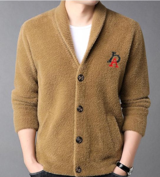 mens sweater designer sweater knitted mink cardigan for men in autumn and winter 2023, new middle-aged men's casual thickened sweater,, White;black
mens sweater designer sweater knitted mink cardigan for men in autumn and winter 2023, new middle-aged men's casual thickened sweater,, White;black