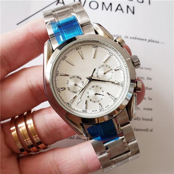 brand men watches swiss automatic movement speed luxury watch for men all dial work master waterproof designer watches montre 251k, Slivery;brown
brand men watches swiss automatic movement speed luxury watch for men all dial work master waterproof designer watches montre 251k, Slivery;brown