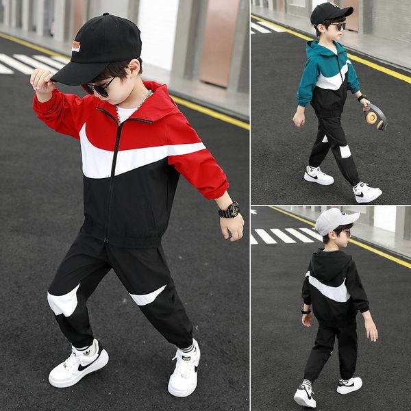 clothing sets teenage boys tracksuit spring autumn casual clothes set toddler children kids patchwork hoodie outfit suit 230823, White
clothing sets teenage boys tracksuit spring autumn casual clothes set toddler children kids patchwork hoodie outfit suit 230823, White