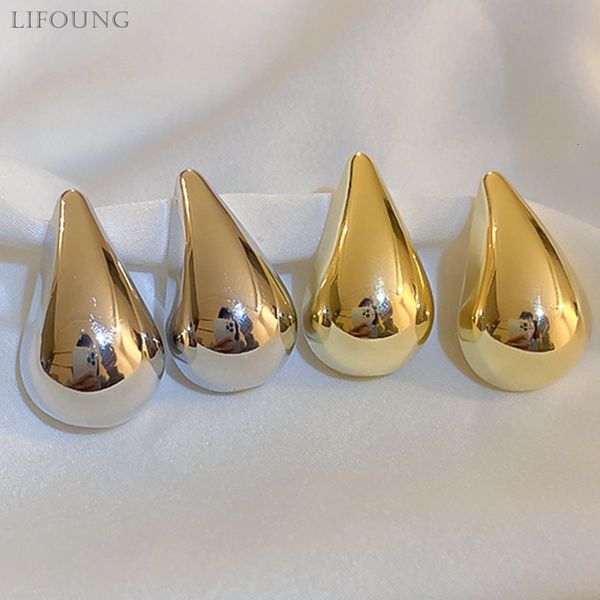 charm large water drop metal earrings for women smooth surface style trendy fashion jewelry fancy gifts party accessories 372 230823, Golden
charm large water drop metal earrings for women smooth surface style trendy fashion jewelry fancy gifts party accessories 372 230823, Golden
