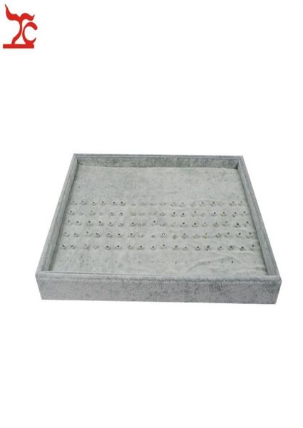 retail grey velvet jewelry earring organizer display cases 180 slot earring storage holder tray 35 24 3cm26057530997, Black
retail grey velvet jewelry earring organizer display cases 180 slot earring storage holder tray 35 24 3cm26057530997, Black