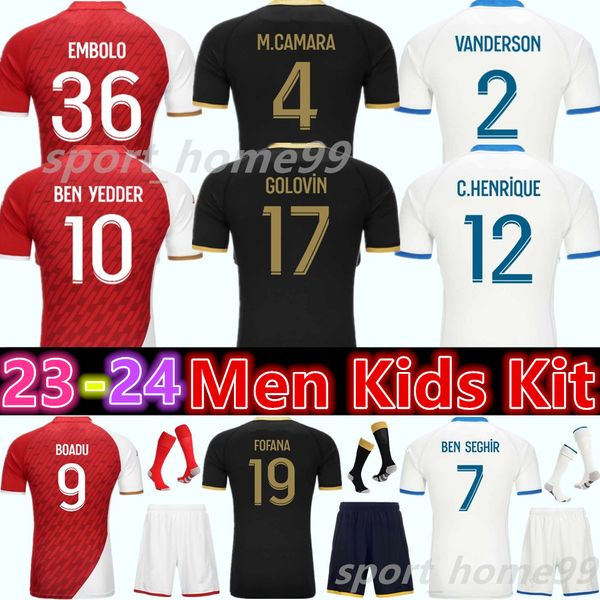 new 23 24 monaco as soccer jerseys embolo ben yedder boadu 2023 2024 m.camara golovin home away 3rd football shirt fofana c.henrique zakaria, Black
new 23 24 monaco as soccer jerseys embolo ben yedder boadu 2023 2024 m.camara golovin home away 3rd football shirt fofana c.henrique zakaria, Black