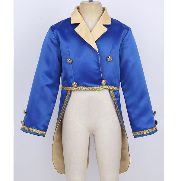 cosplay chictry baby boys prince costume turn-down collar tuxedo jacket kids toddlers halloween cosplay birthday theme party tailcoat 230817, Blue
cosplay chictry baby boys prince costume turn-down collar tuxedo jacket kids toddlers halloween cosplay birthday theme party tailcoat 230817, Blue