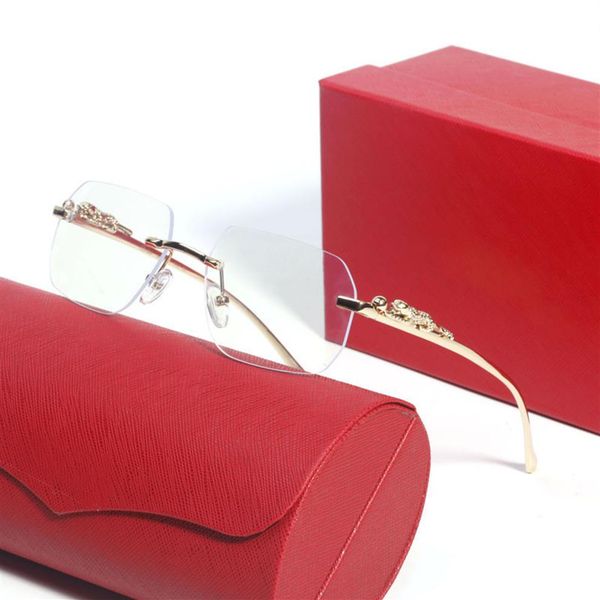 woman mens designer glasses sunglasses tenperament sunglass oversized hexagonal eyewear uv400 rimless carti 7168 eyeglasses with b237i, White;black
woman mens designer glasses sunglasses tenperament sunglass oversized hexagonal eyewear uv400 rimless carti 7168 eyeglasses with b237i, White;black