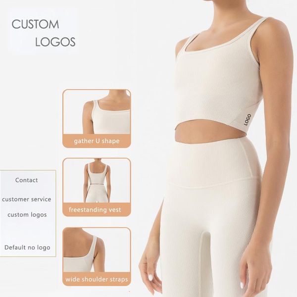 set new thread skinfriendly nude fashion sports bra women's veststyle fitness running yoga bra support custom
set new thread skinfriendly nude fashion sports bra women's veststyle fitness running yoga bra support custom