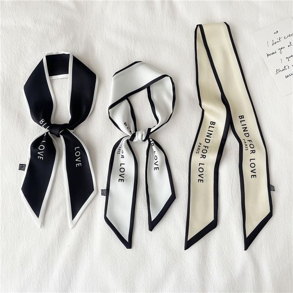 headbands solid letter hair scarf women skinny twill silk ribbon desiger neck tie ladies hand bag wirst belt headscarf accessories 2303
headbands solid letter hair scarf women skinny twill silk ribbon desiger neck tie ladies hand bag wirst belt headscarf accessories 2303