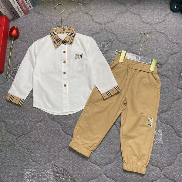 designer long sleeve shirt trousers 2 sets of spring and autumn quality brand casual fashion fan children's wear size 100cm-150cm a10, White
designer long sleeve shirt trousers 2 sets of spring and autumn quality brand casual fashion fan children's wear size 100cm-150cm a10, White