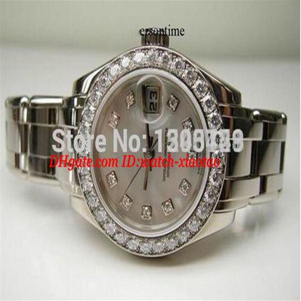 luxury watches 26mm ladies mother watch woman's pearl piece mop ladys watche automatic watch wristwatches266y, Slivery;brown
luxury watches 26mm ladies mother watch woman's pearl piece mop ladys watche automatic watch wristwatches266y, Slivery;brown