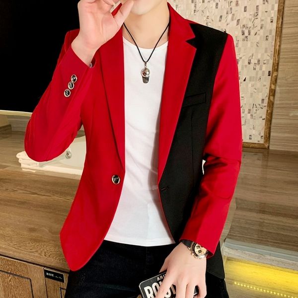men's suits blazers men blazer slim fit 2023 autumn suit jacket casual streetwear masculino fashion formal hombre clothing 230823, White;black
men's suits blazers men blazer slim fit 2023 autumn suit jacket casual streetwear masculino fashion formal hombre clothing 230823, White;black
