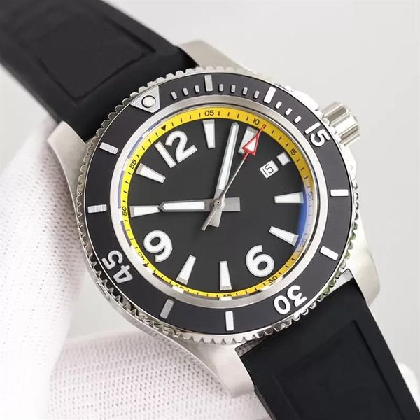 breit super-ocean 46mm dial stainless steel rotating bezel mens watch automatic mechanical rubber band watch luminous wristwatches280i, Slivery;brown
breit super-ocean 46mm dial stainless steel rotating bezel mens watch automatic mechanical rubber band watch luminous wristwatches280i, Slivery;brown