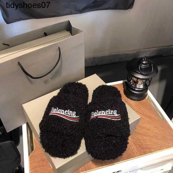 paris fur slippers for women to wear 2023 new autumn and winter balenciga embroidery letters aristocratic slippers ins fashion shoes, Black
paris fur slippers for women to wear 2023 new autumn and winter balenciga embroidery letters aristocratic slippers ins fashion shoes, Black