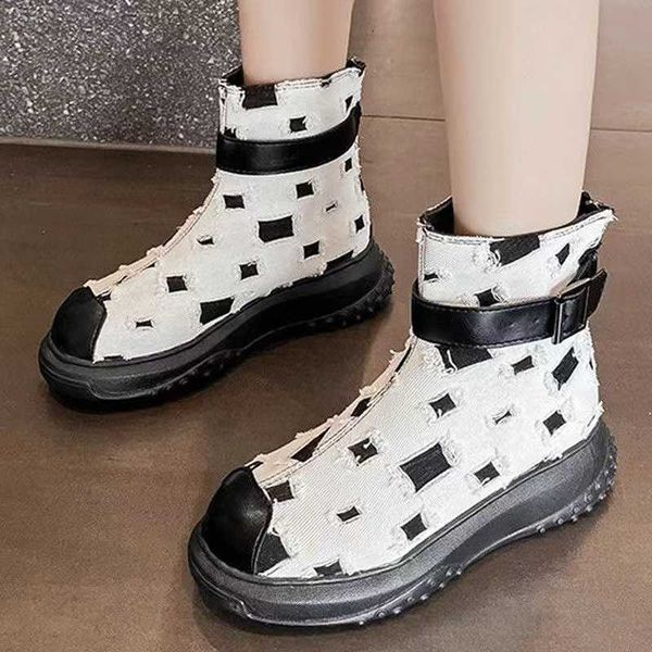 boots women's boots mesh hollow short boots luxury breathable women's casual shoes non-slip flat boots rear zipper chunky women bo, Black
boots women's boots mesh hollow short boots luxury breathable women's casual shoes non-slip flat boots rear zipper chunky women bo, Black
