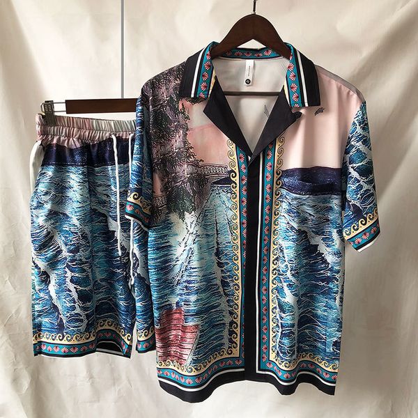 men's tracksuits art landscape print shortsleeved shirt set short for men vintage pattern 2023 lapel streetwear suit casual sets 230823, Gray
men's tracksuits art landscape print shortsleeved shirt set short for men vintage pattern 2023 lapel streetwear suit casual sets 230823, Gray