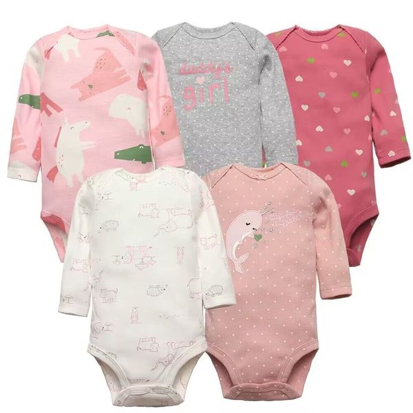 rompers born baby bodysuits long sleeve girl jumpsuit 2023 5 pack cotton boy clothes cartoon infantil clothing 230823, Blue
rompers born baby bodysuits long sleeve girl jumpsuit 2023 5 pack cotton boy clothes cartoon infantil clothing 230823, Blue